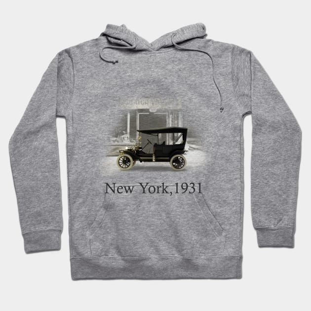 A Ford T in New York Hoodie by DaJellah